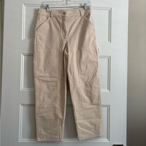 Aritzia Wilfred Free Mid Rise Modern Utility Pants Size 10